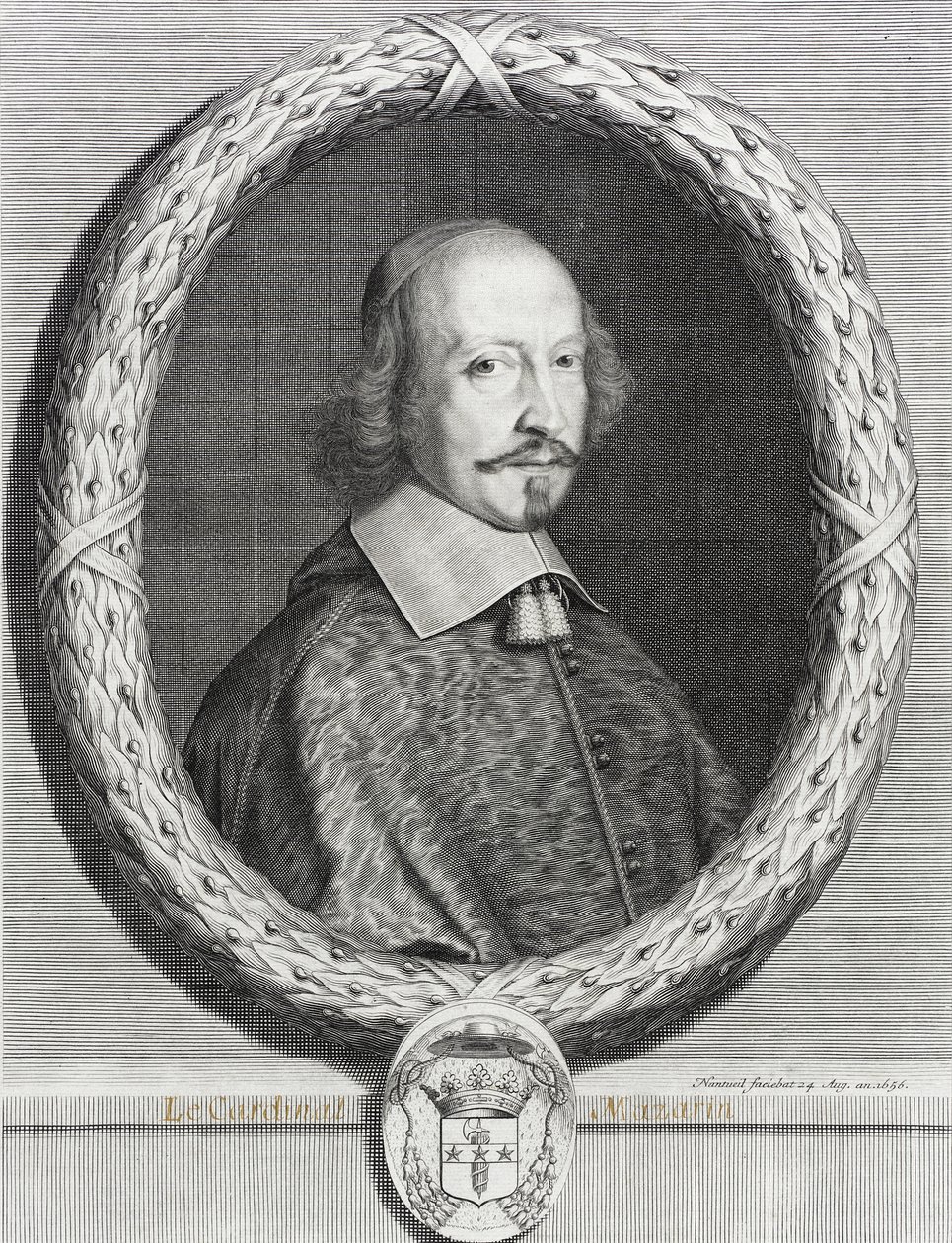 Cardinal Mazarin by Robert Nanteuil
