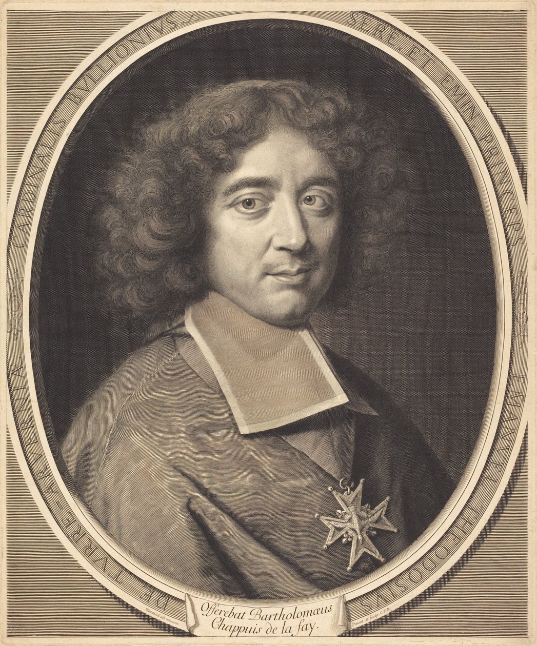 Cardinal de Bouillon by Robert Nanteuil