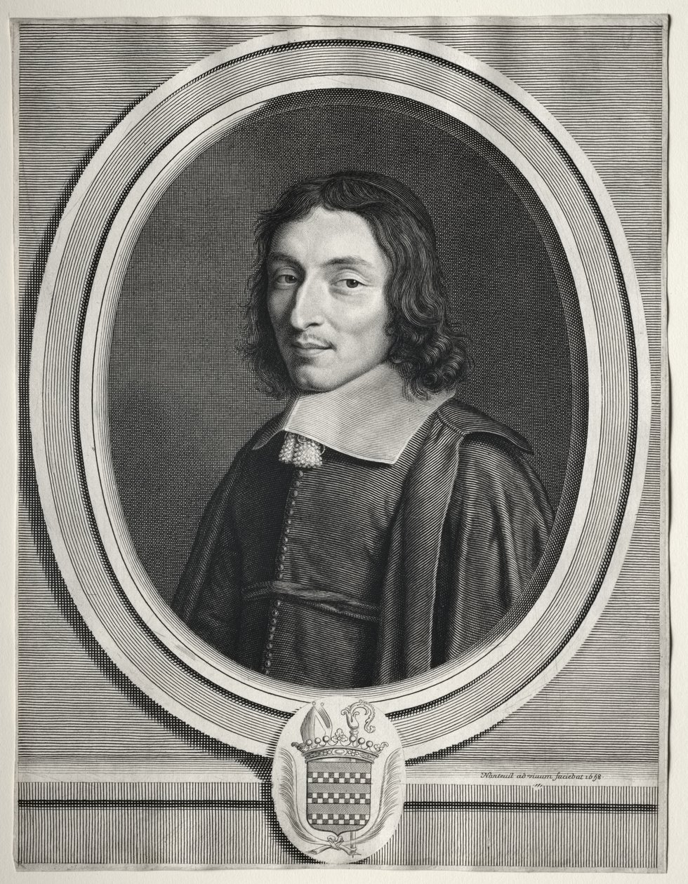 Cardinal de Coislin by Robert Nanteuil
