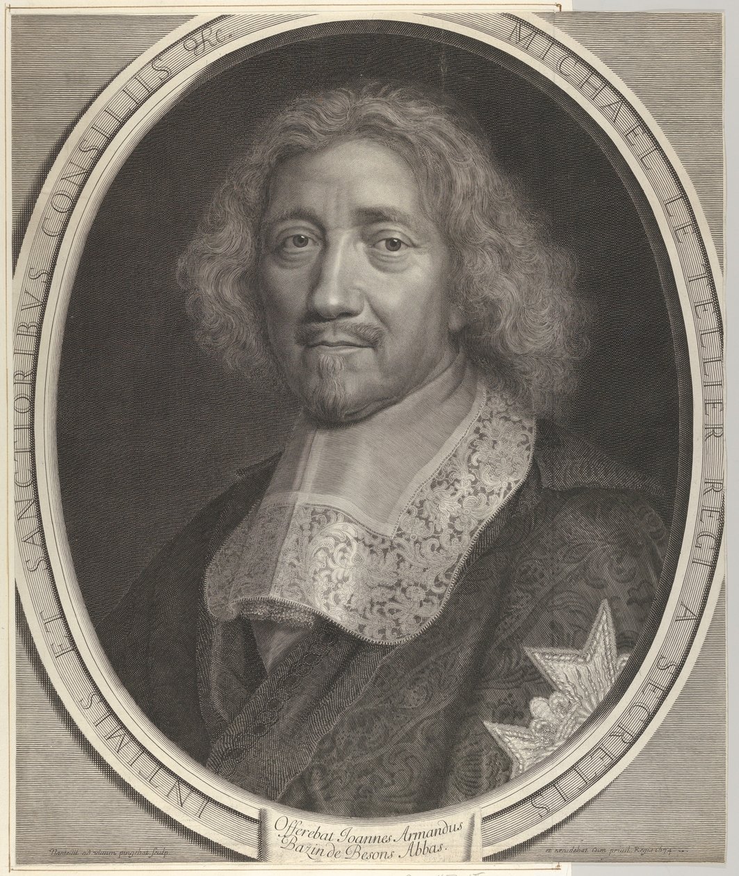 Chancellor Michel IV Le Tellier by Robert Nanteuil