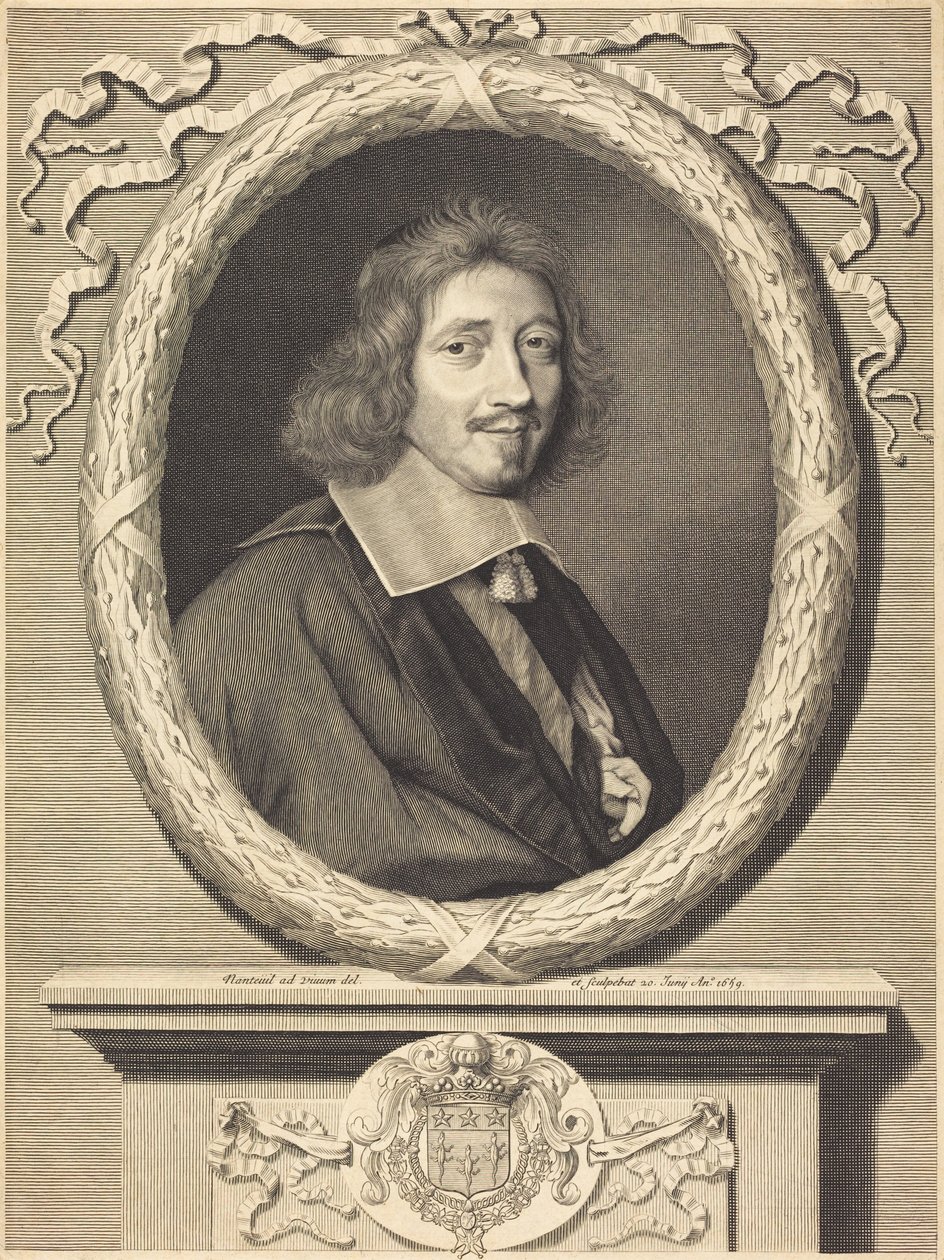Chancellor Michel Le Tellier by Robert Nanteuil
