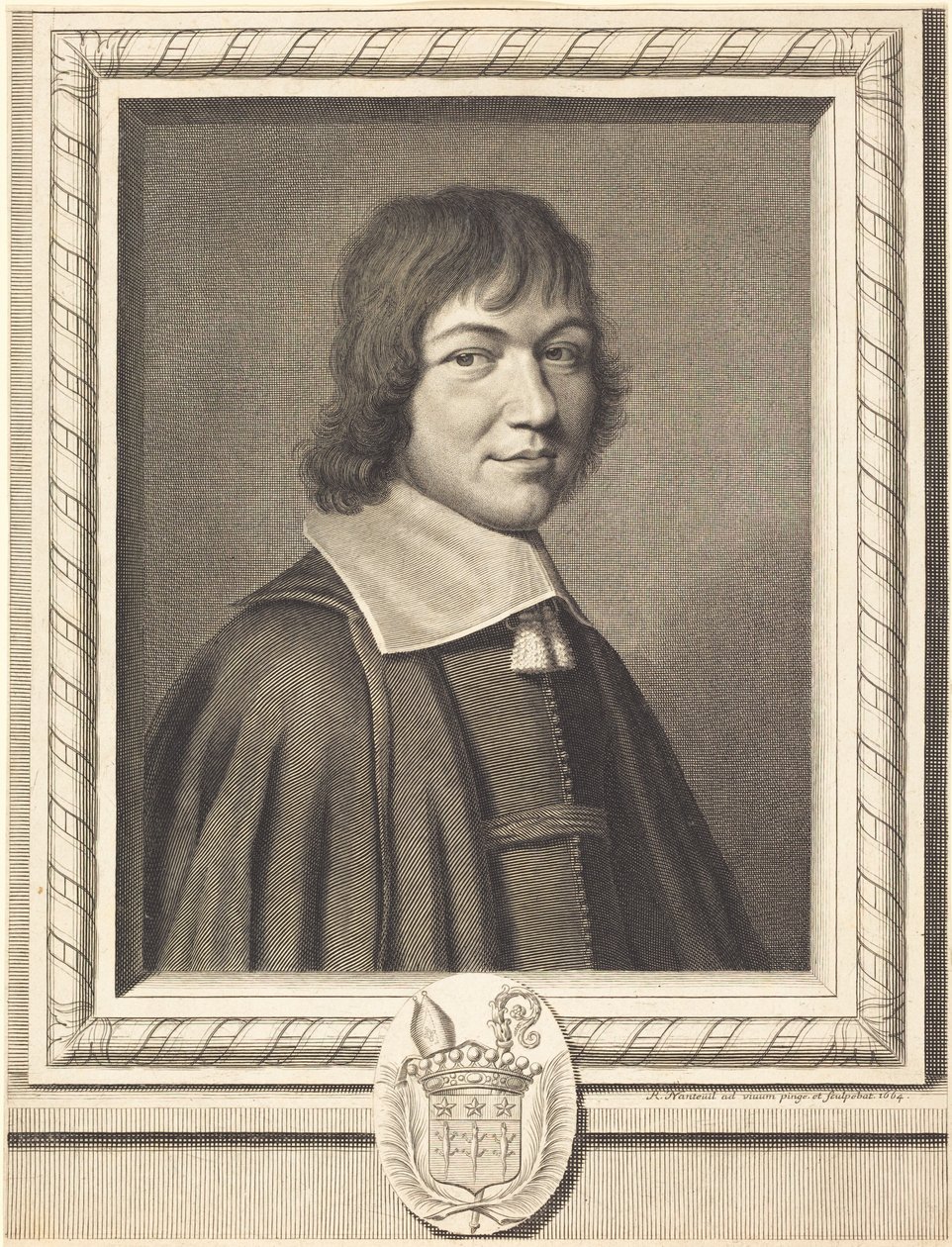 Charles-Maurice Le Tellier by Robert Nanteuil