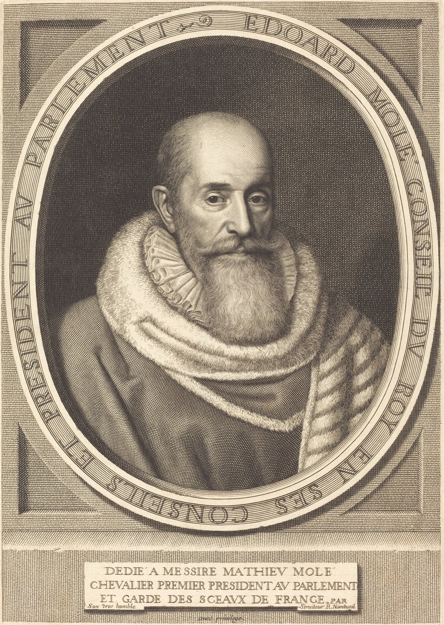 Edouard Mole by Robert Nanteuil