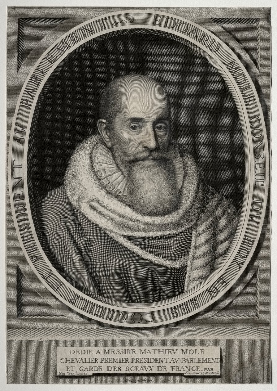 Edouard Molé by Robert Nanteuil