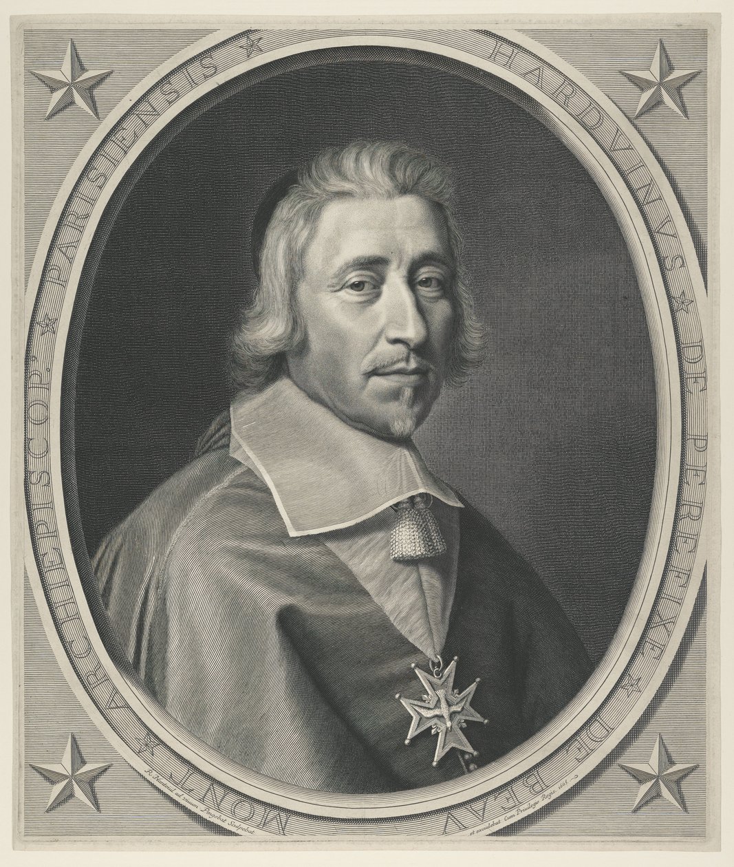 Hardouin de Beaumont de Péréfixe, Archbishop of Paris by Robert Nanteuil