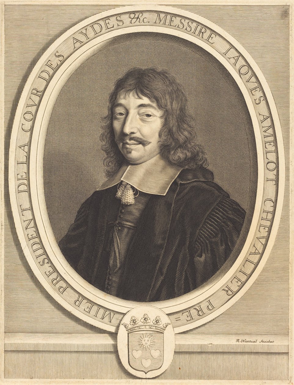Jacques Amelot by Robert Nanteuil