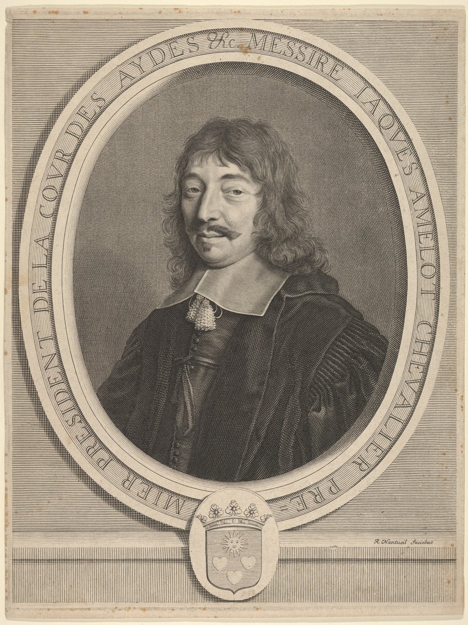 Jacques Amelot by Robert Nanteuil