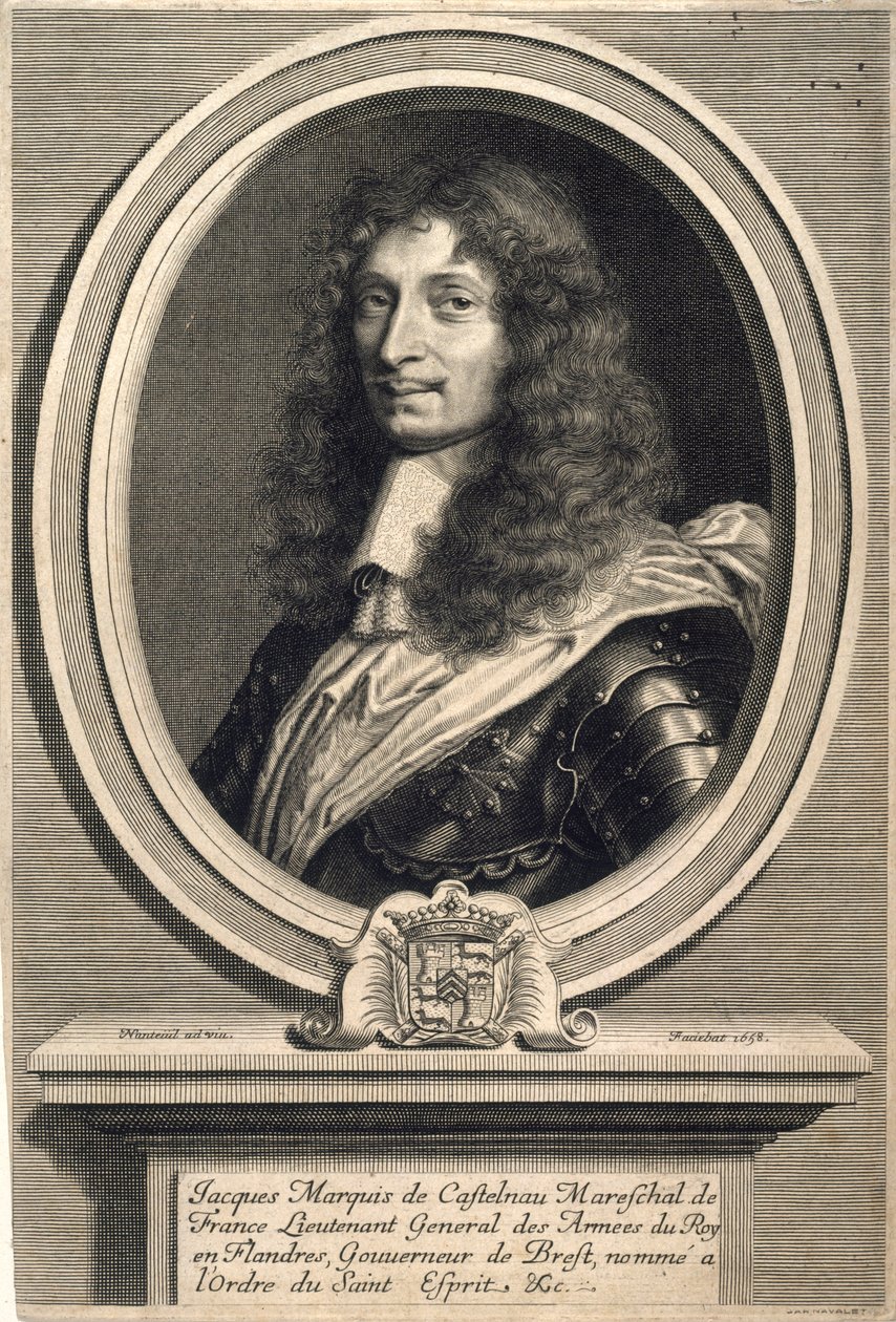 Jacques Marquis de Castelnau-Mauvissière by Robert Nanteuil