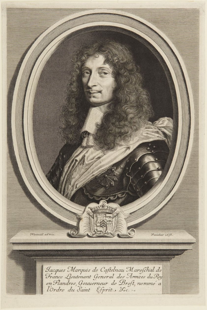 Jacques, Marquis de Castelnau - 1658 by Robert Nanteuil