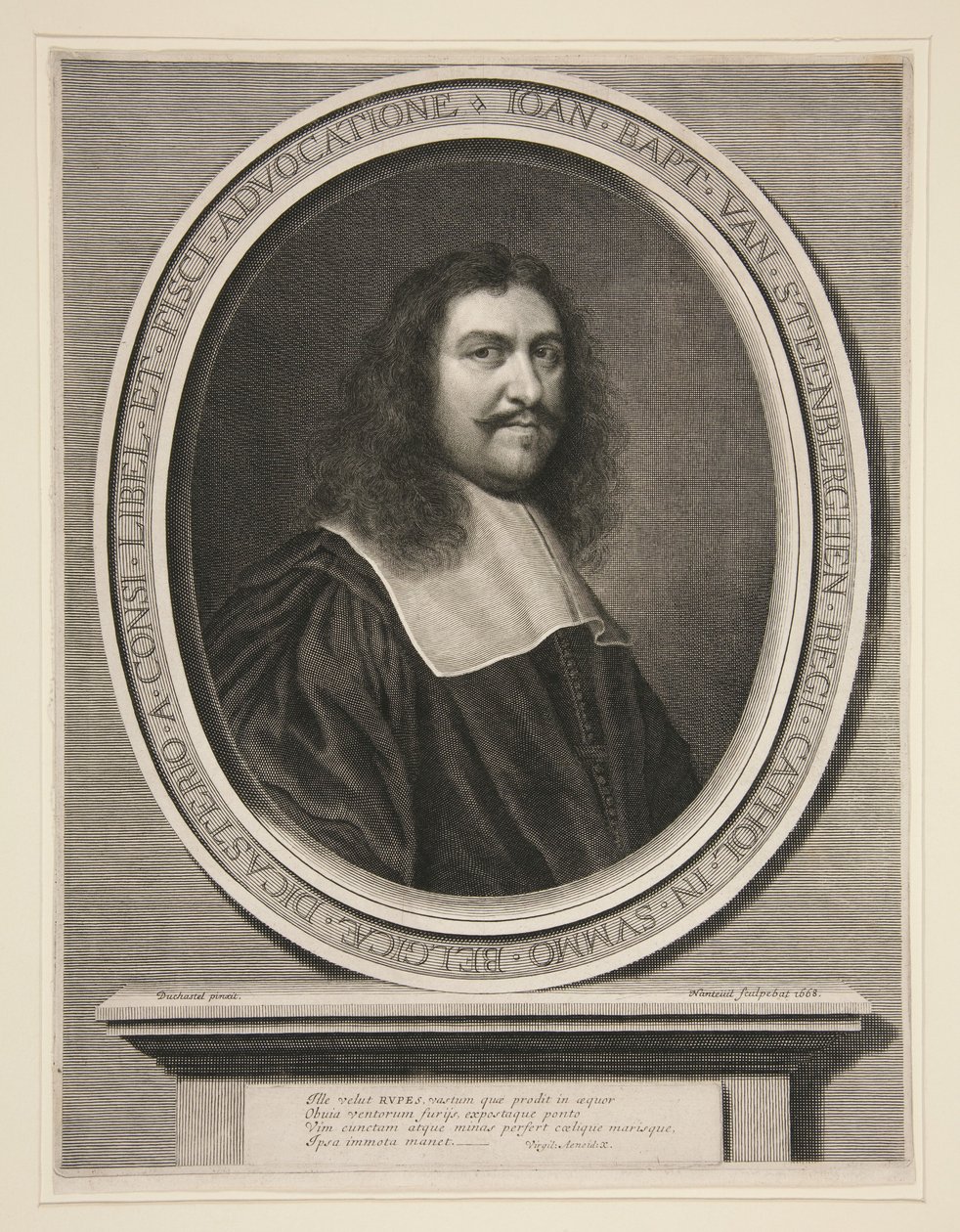 Jean Baptiste van Steenberghen, Advisor to the King in the Council of Flanders by Robert Nanteuil