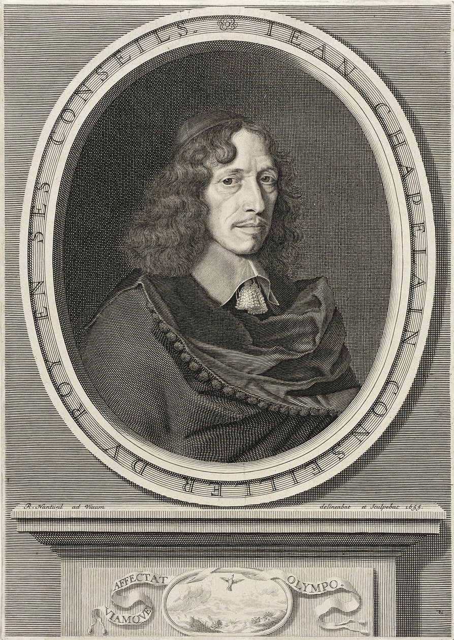 Jean Chapelain by Robert Nanteuil