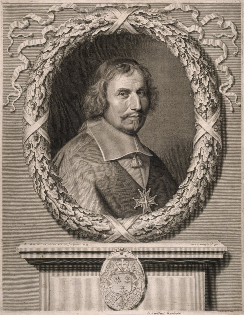 Cardinal Antoine Barberin by Robert Nanteuil