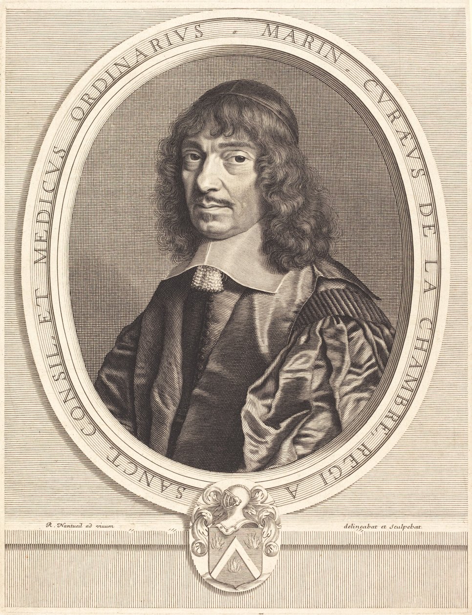 Marin Cureau de la Chambre by Robert Nanteuil