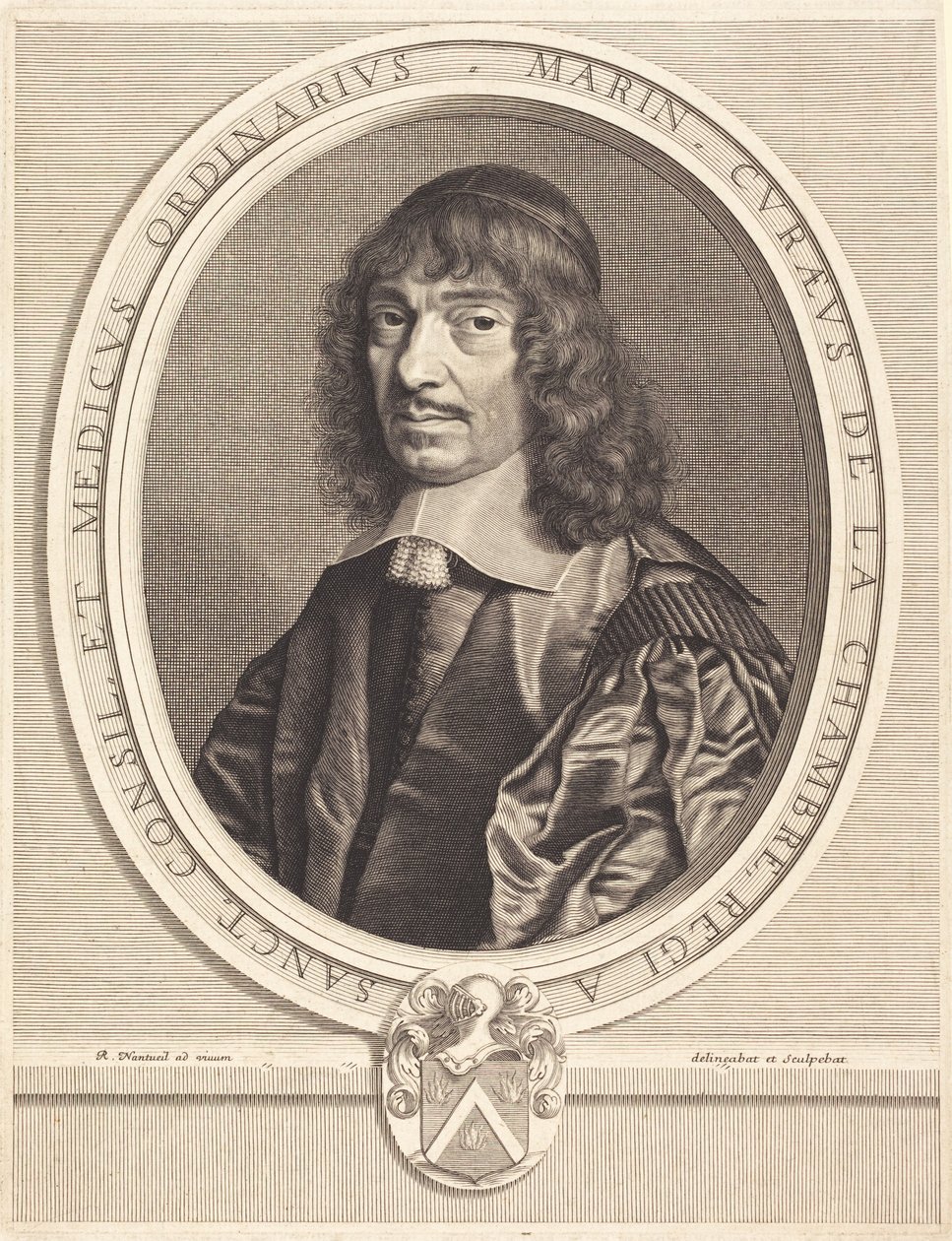 Marin Cureau de la Chambre by Robert Nanteuil