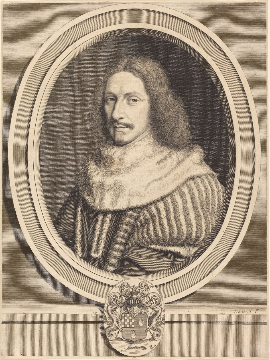 Nicholas Potier de Novion by Robert Nanteuil