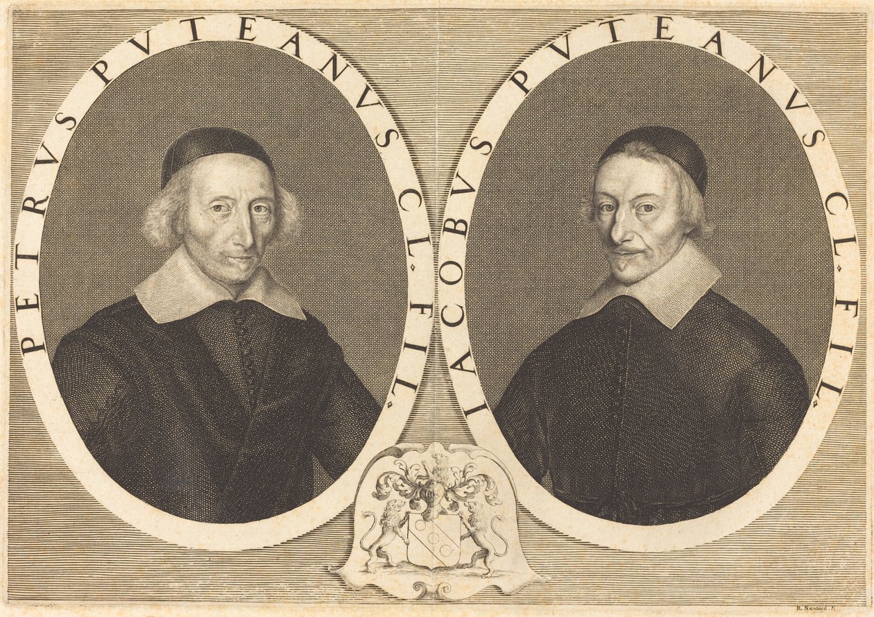 Pierre and Jacques Dupuy by Robert Nanteuil
