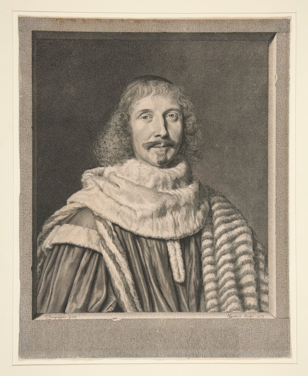 Pomponne de Bellievre (1606-1657), Chief President of the Parlement of Paris by Robert Nanteuil