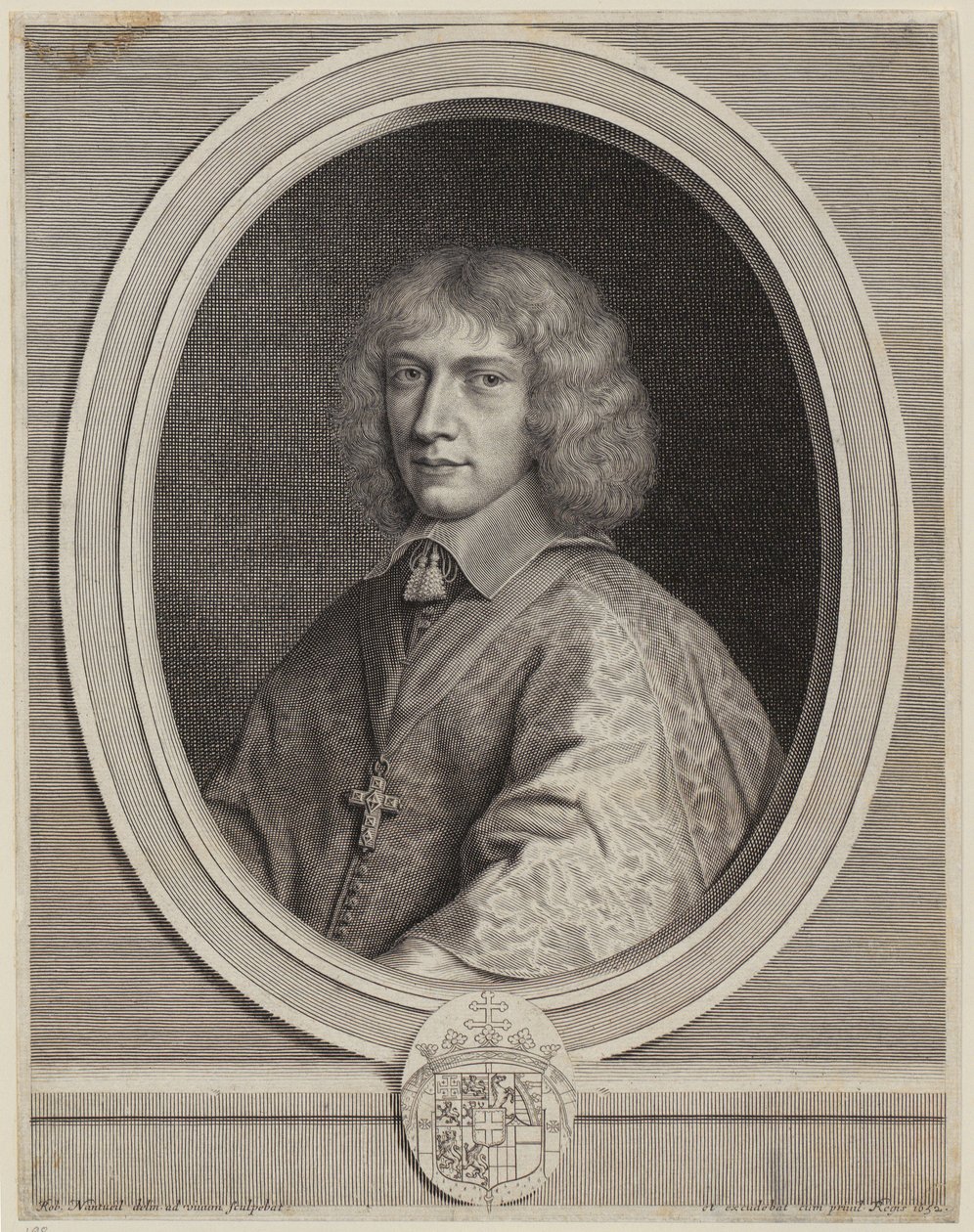 Portrait of Henri II de Savoie [Count of Nemours] by Robert Nanteuil