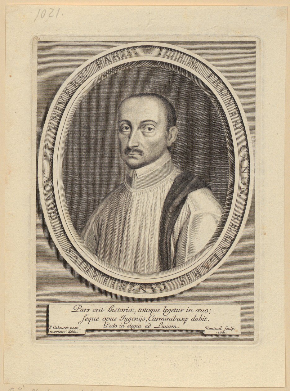 Portrait of Jean Fronteau by Robert Nanteuil