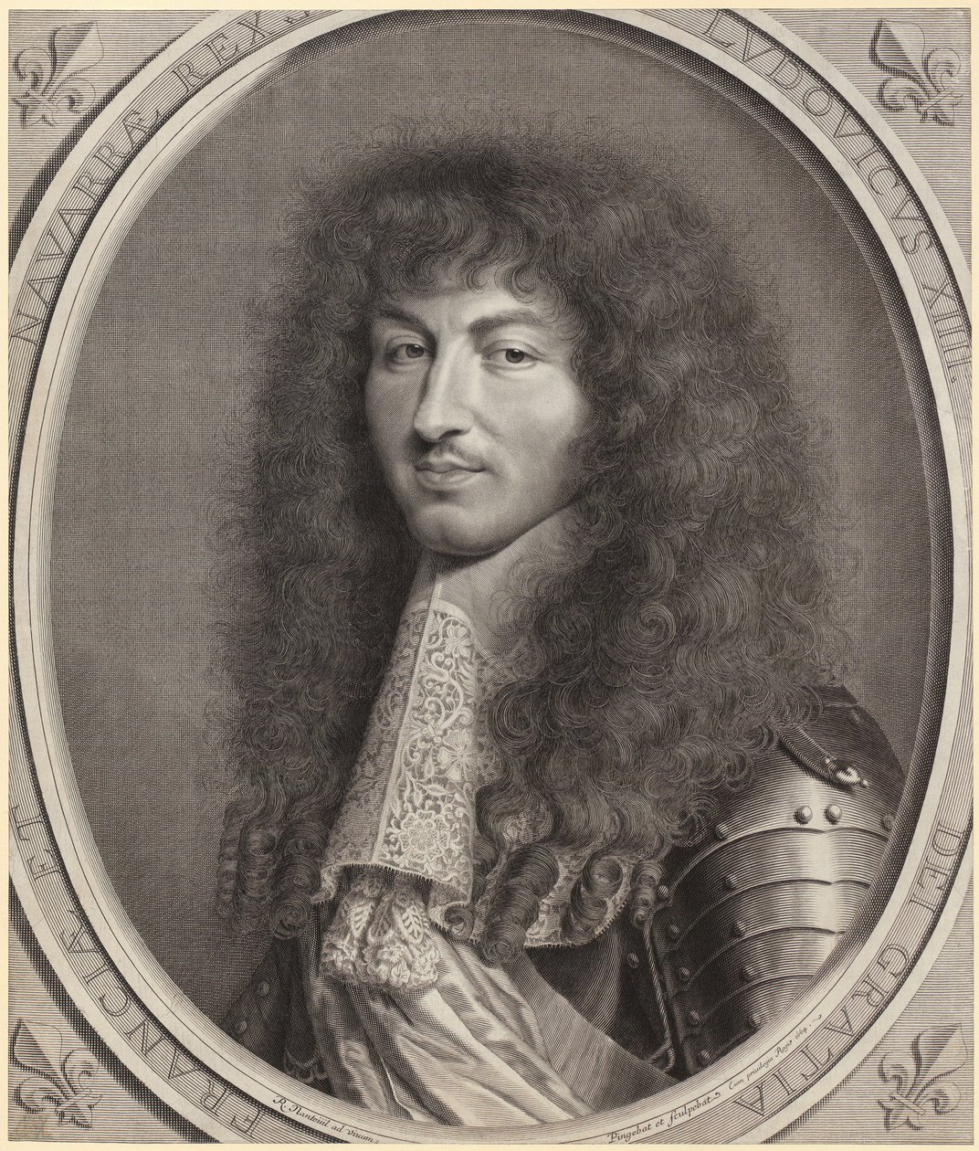 Portrait of Louis XIV by Robert Nanteuil