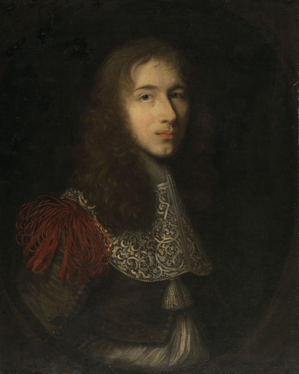 Portrait of a Young Man, Probably a Portrait of Louis II de Bourbon Condé, Called le Grand Condé by Robert Nanteuil