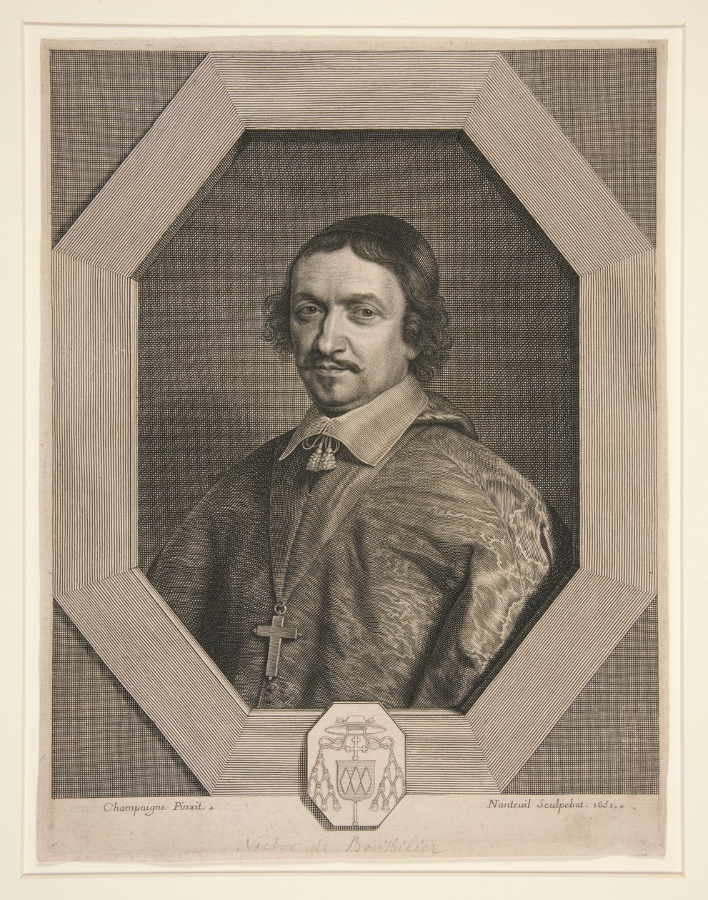 Victor de Bouthilier by Robert Nanteuil