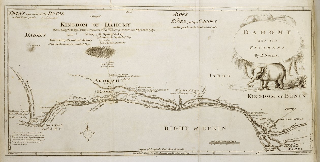 Dahomey and its Environs, from 