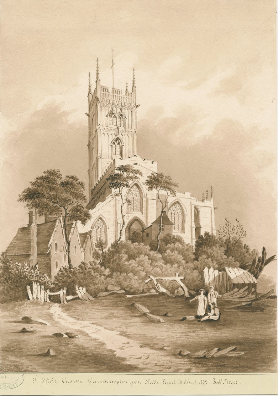 Wolverhampton - St. Peter's Church by Robert Noyes