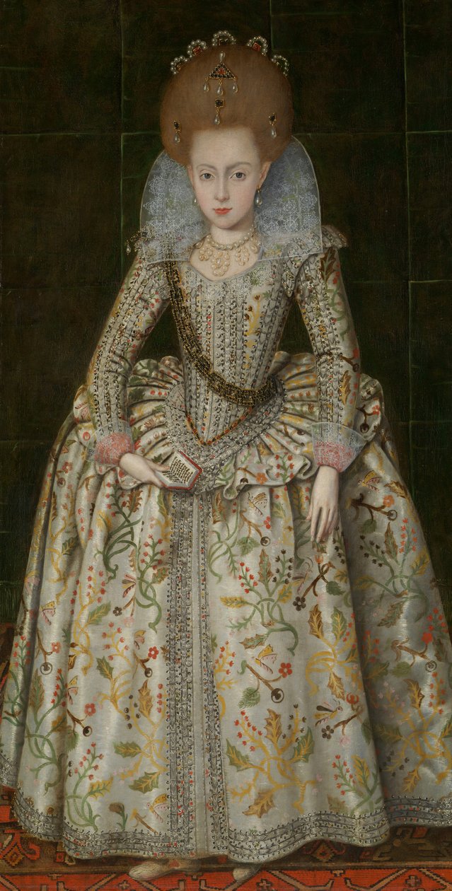 Princess Elizabeth 1596-1662, Later Queen of Bohemia by Robert Peake I