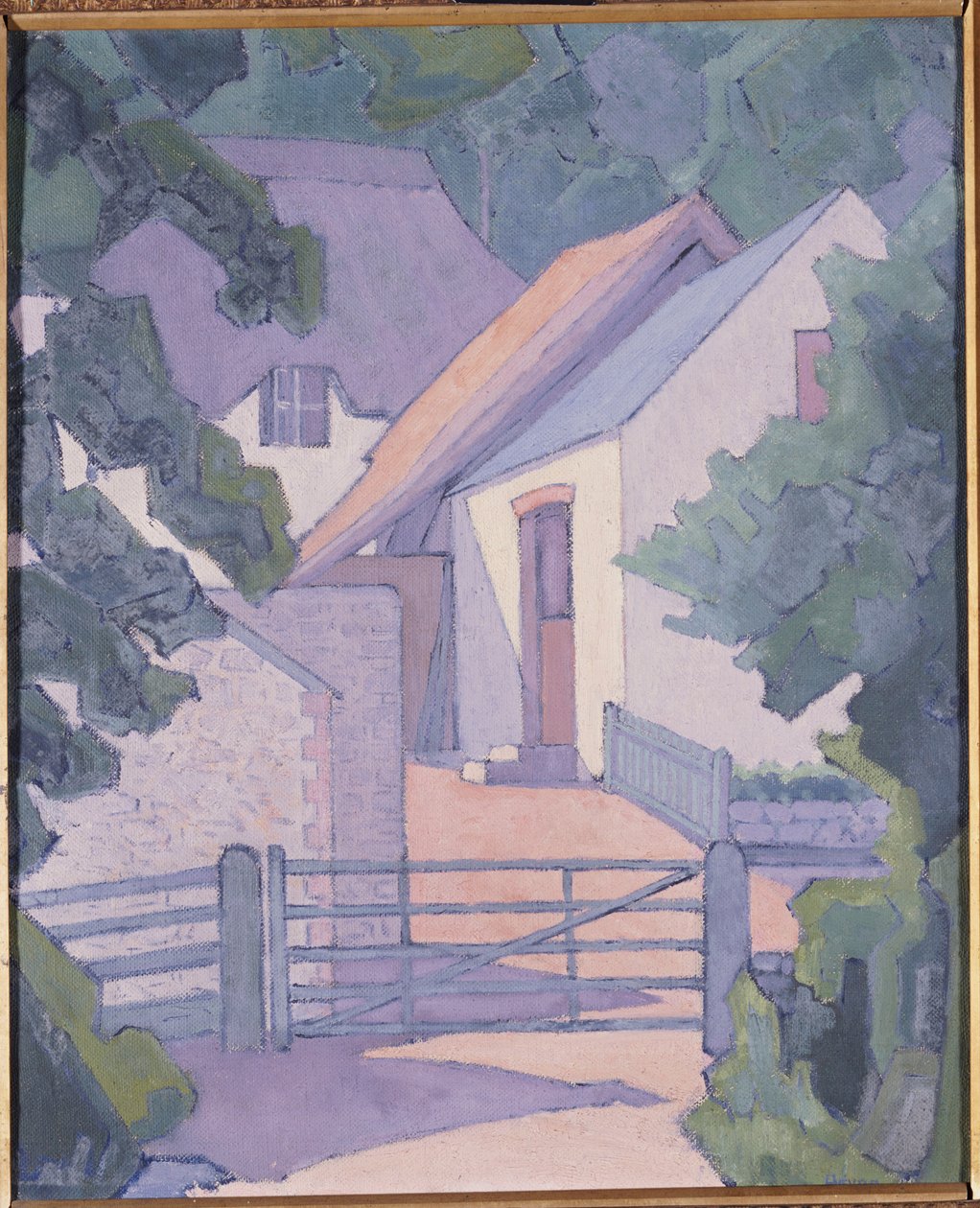 Morning, the South Downs by Robert Polhill Bevan