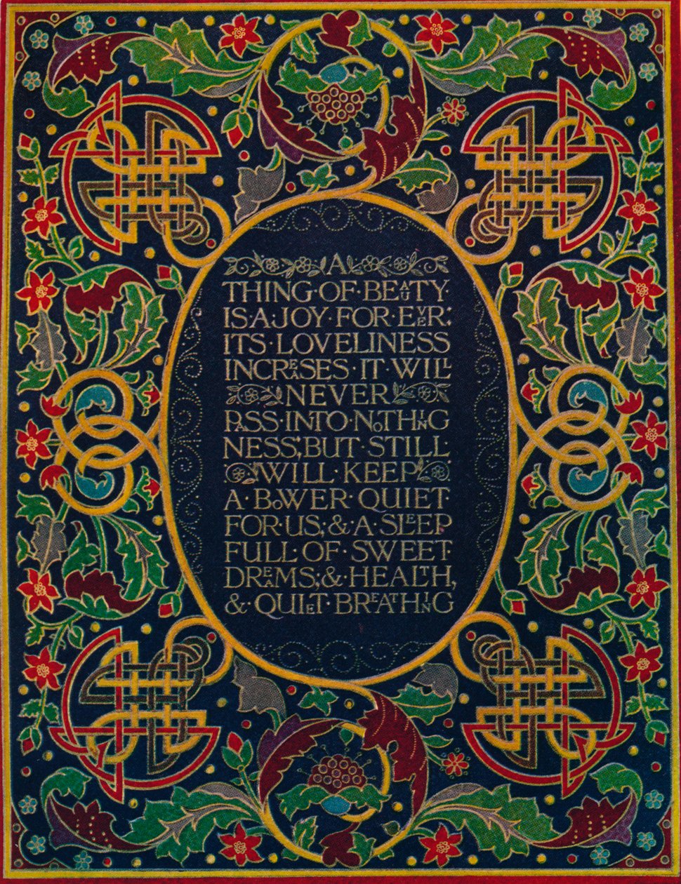 Doublure in Levant Morocco, with Inlay and Tooling by Robert Riviere