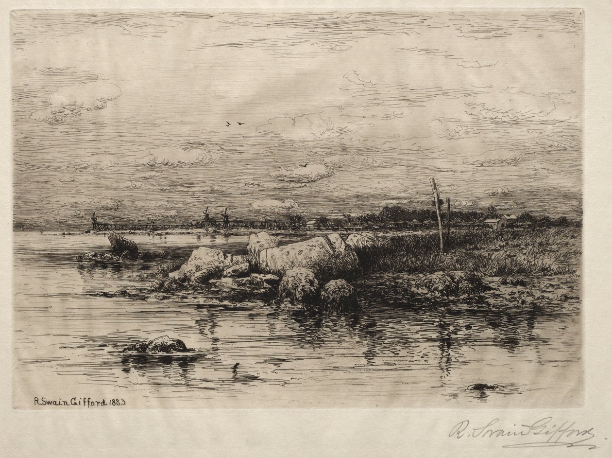 The Month of the Apponigansett by Robert Swain Gifford