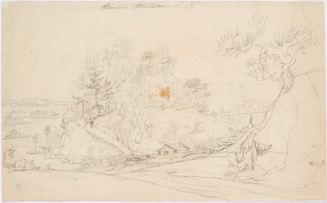 Landscape by Robert Wilhelm Ekman