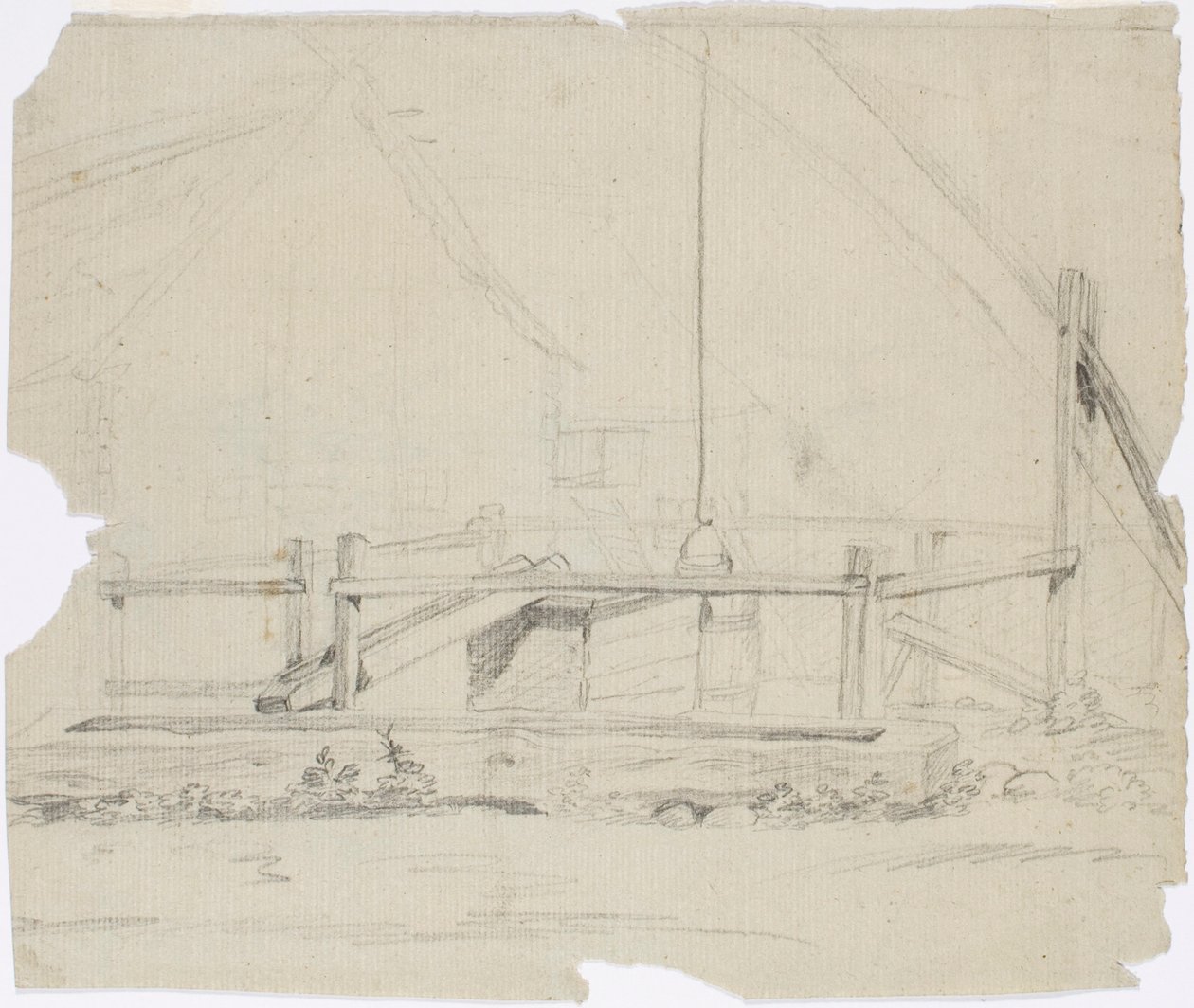 Well of a Farmhouse by Robert Wilhelm Ekman
