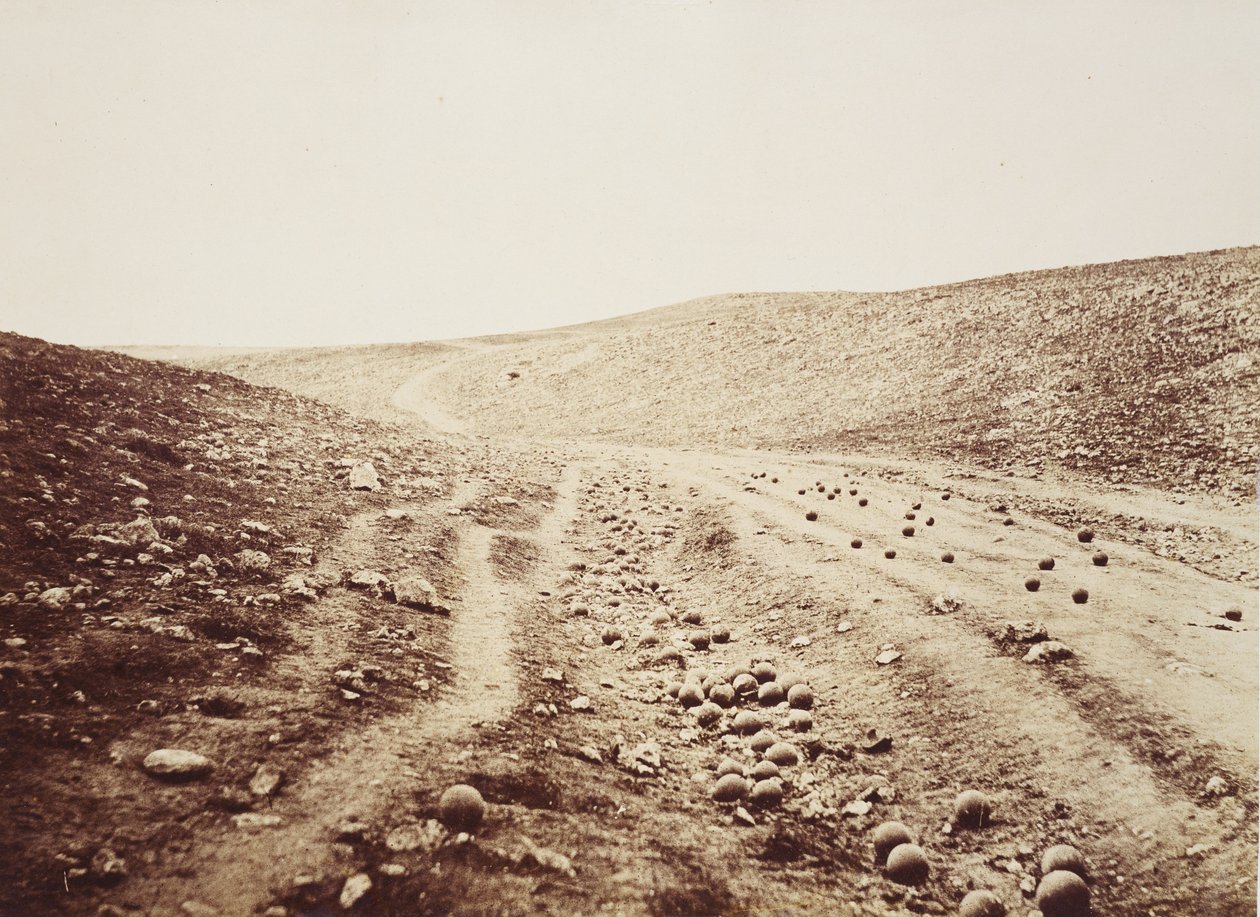The Valley of the Shadow of Death by Roger Fenton