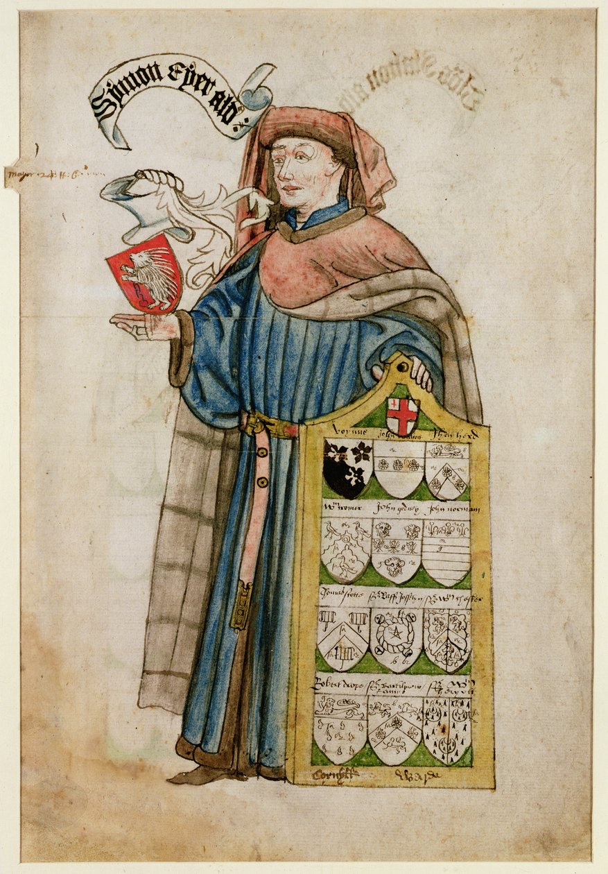 Simon Eyre in the Robes of a City of London Alderman, c.1450 by Roger Leigh