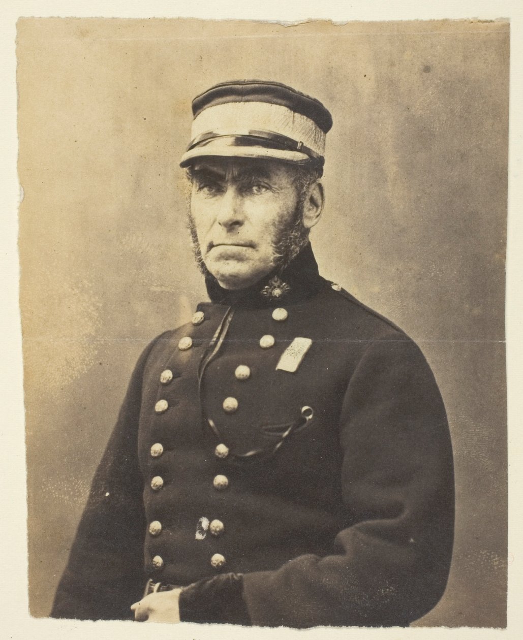 Admiral Lord Lyons, Taken in the Crimea by Roger Fenton