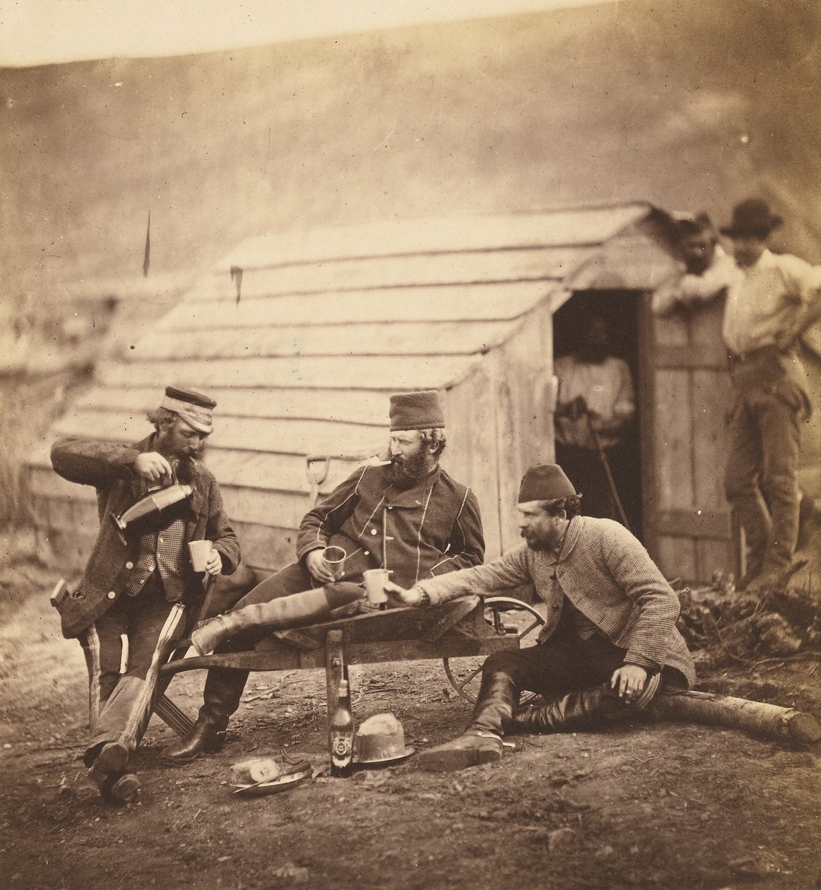 Hardships in the Camp by Roger Fenton