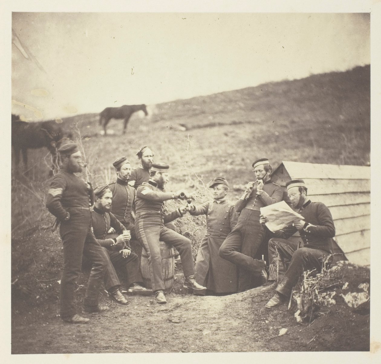 The Entente Cordiale by Roger Fenton