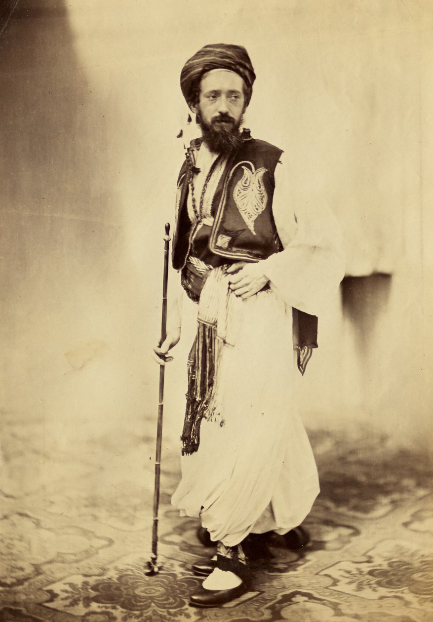 Male Costume Study by Roger Fenton