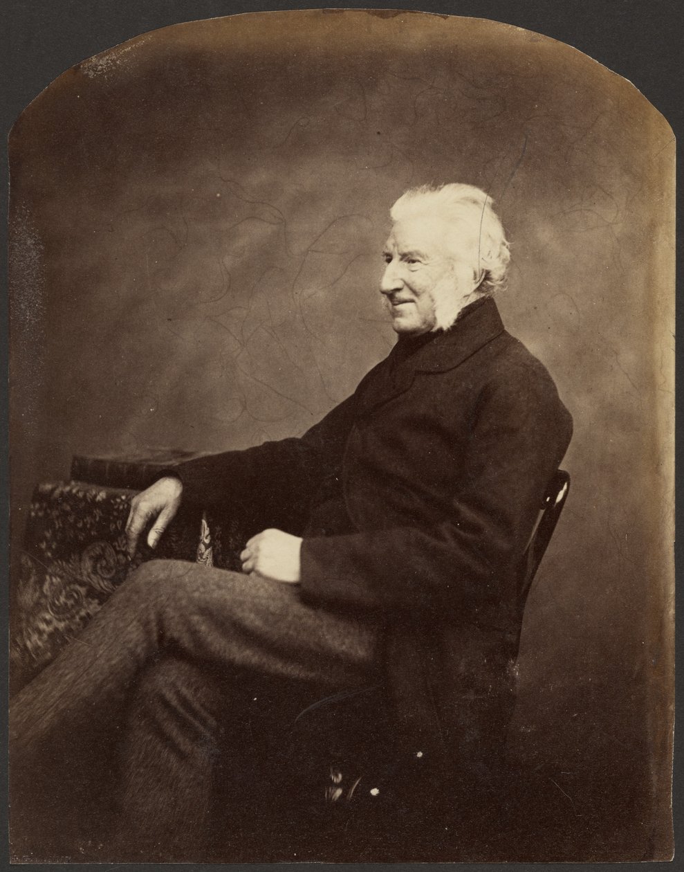Portrait of a Man, 3/4 view by Roger Fenton