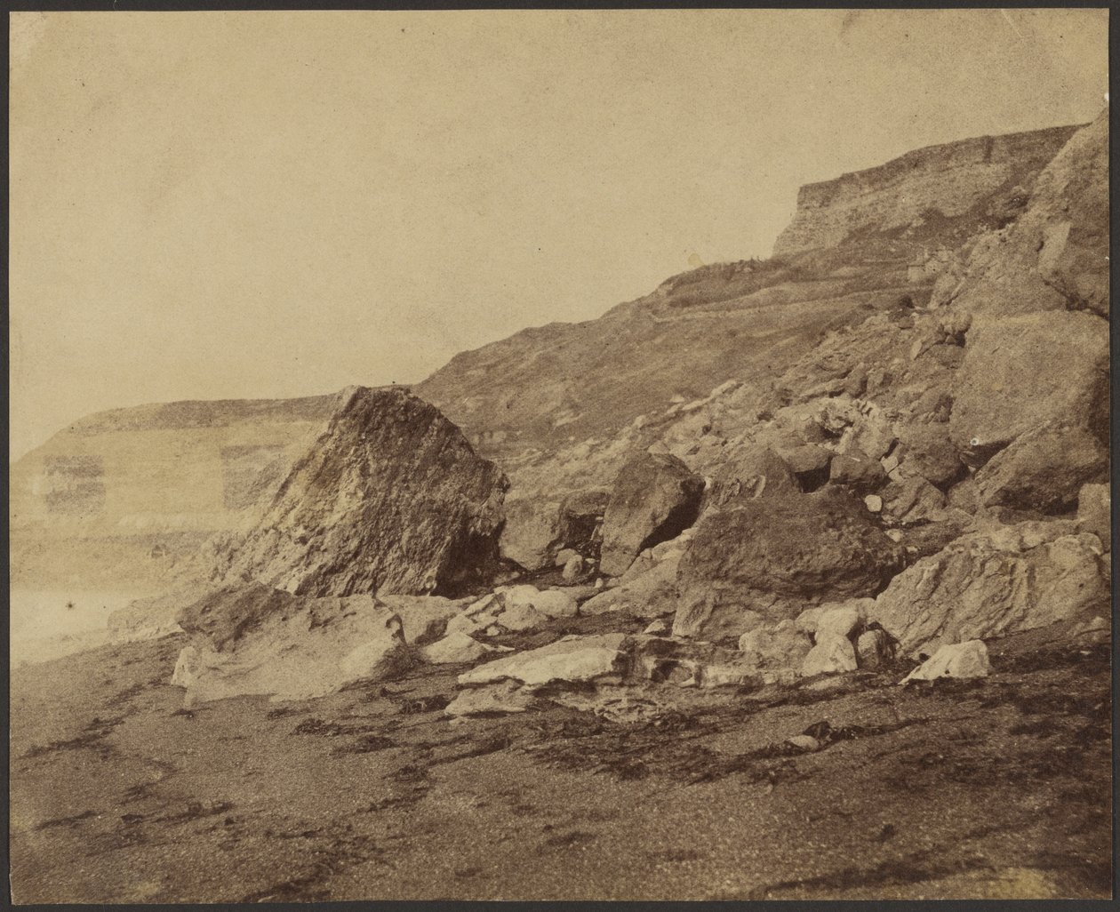 Rocken End (Looking West), Isle of Wight by Roger Fenton