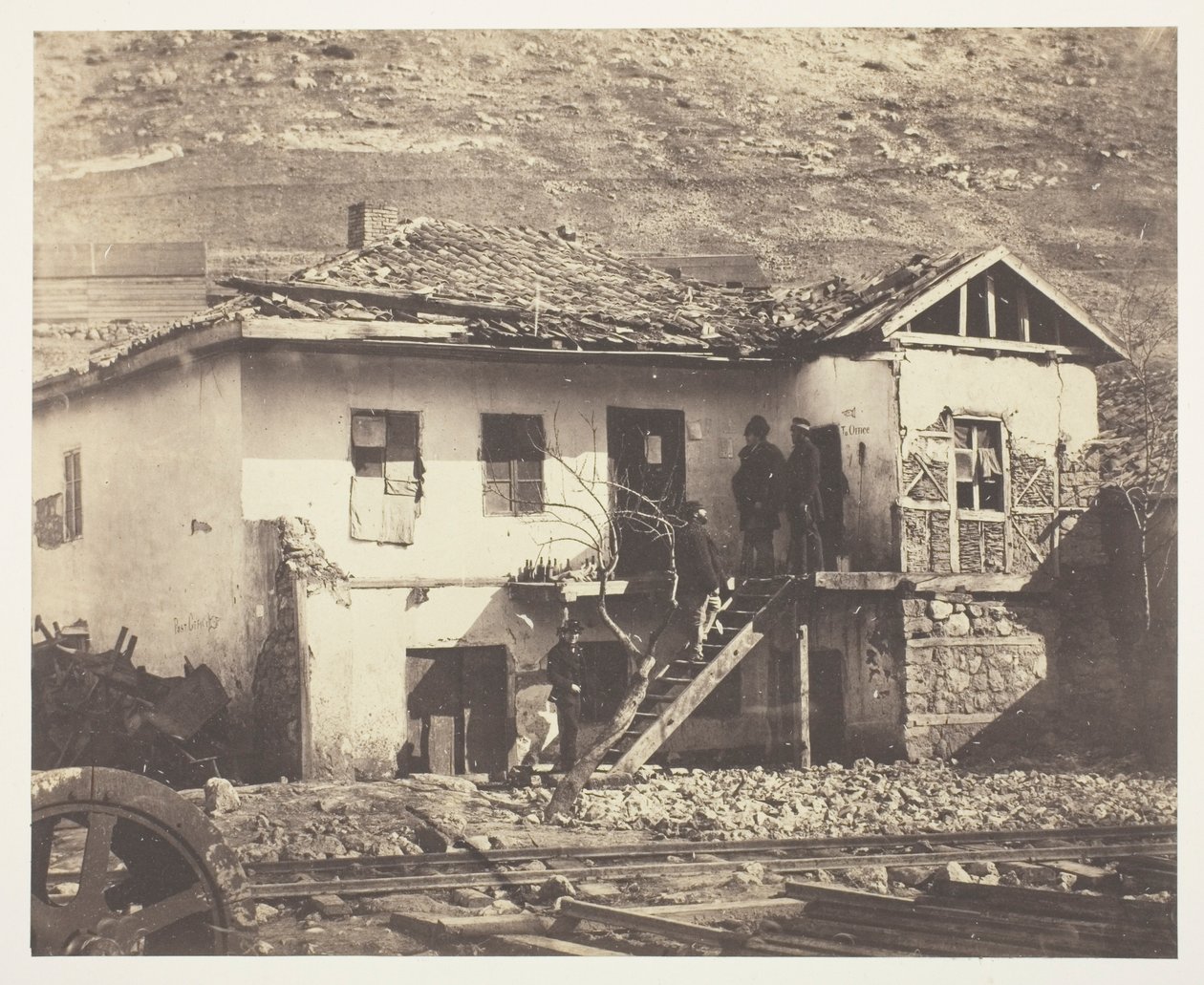 The Old Post Office, Balaklava by Roger Fenton