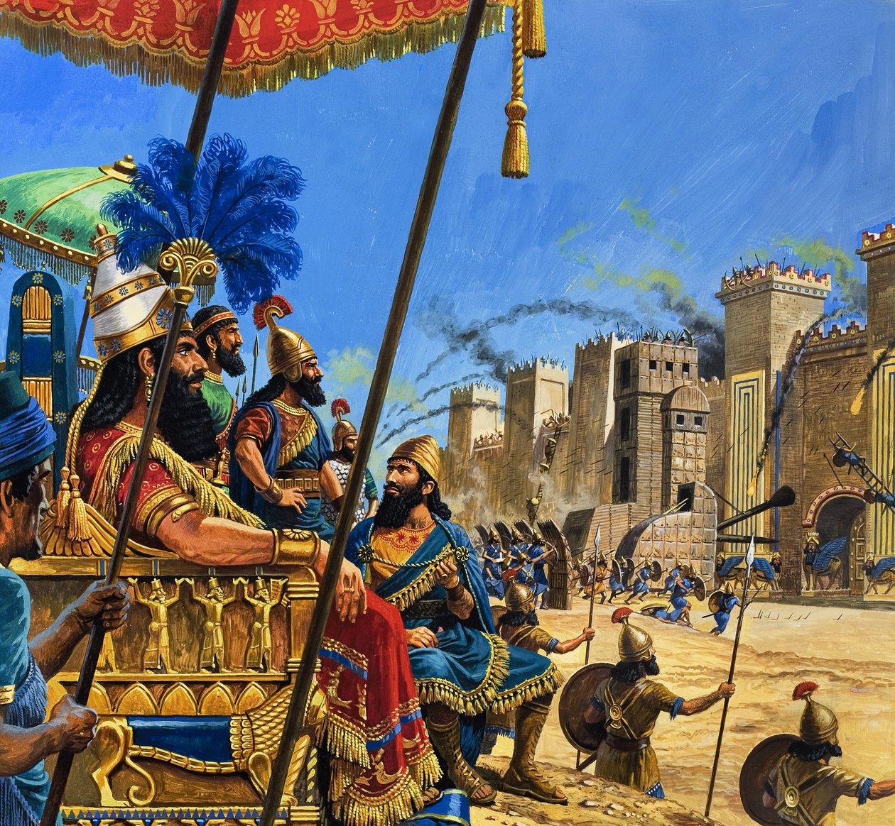 Babylon the Mighty: Under the Assyrian Heel by Roger Payne