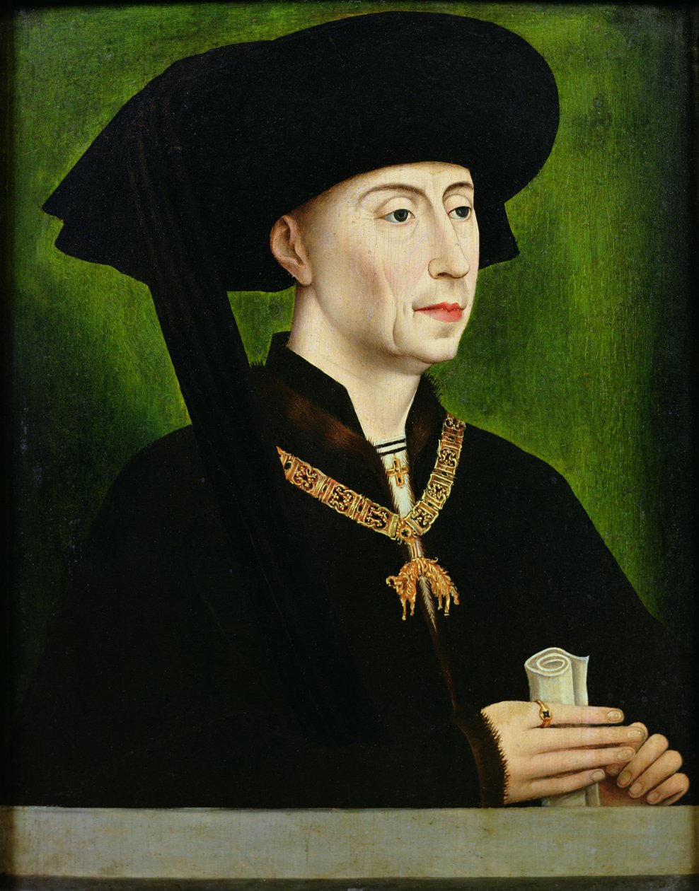 Portrait of Philippe le Bon, Duc de Bourgogne by Rogier van der Weyden