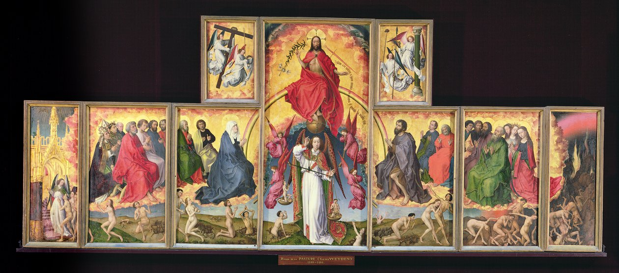 The Last Judgement, c.1445-50 by Rogier van der Weyden