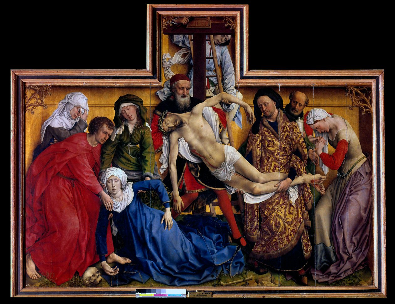 Pieta (The Deposition or Descent from the Cross) by Rogier van der Weyden