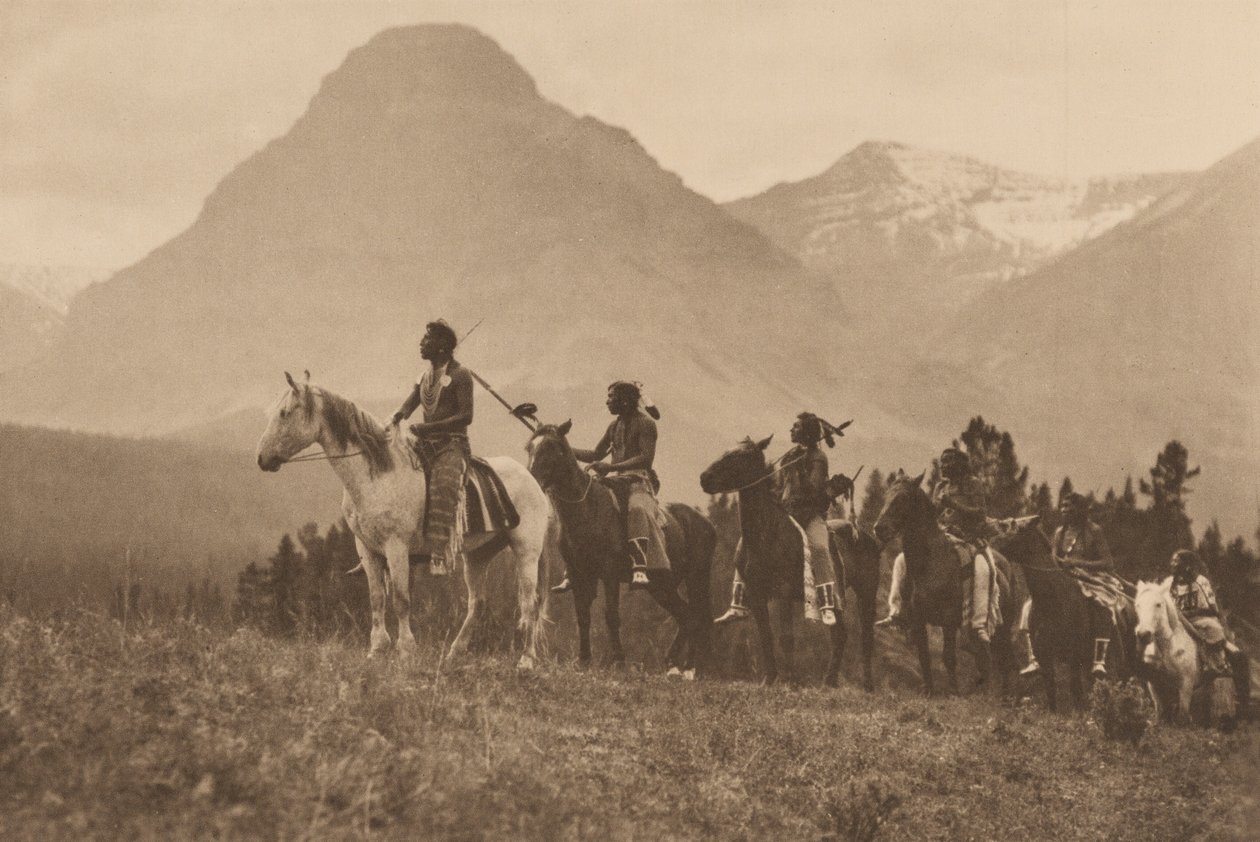 The Pass Finders, Piegan, Montana, 1913 by Roland W. Reed