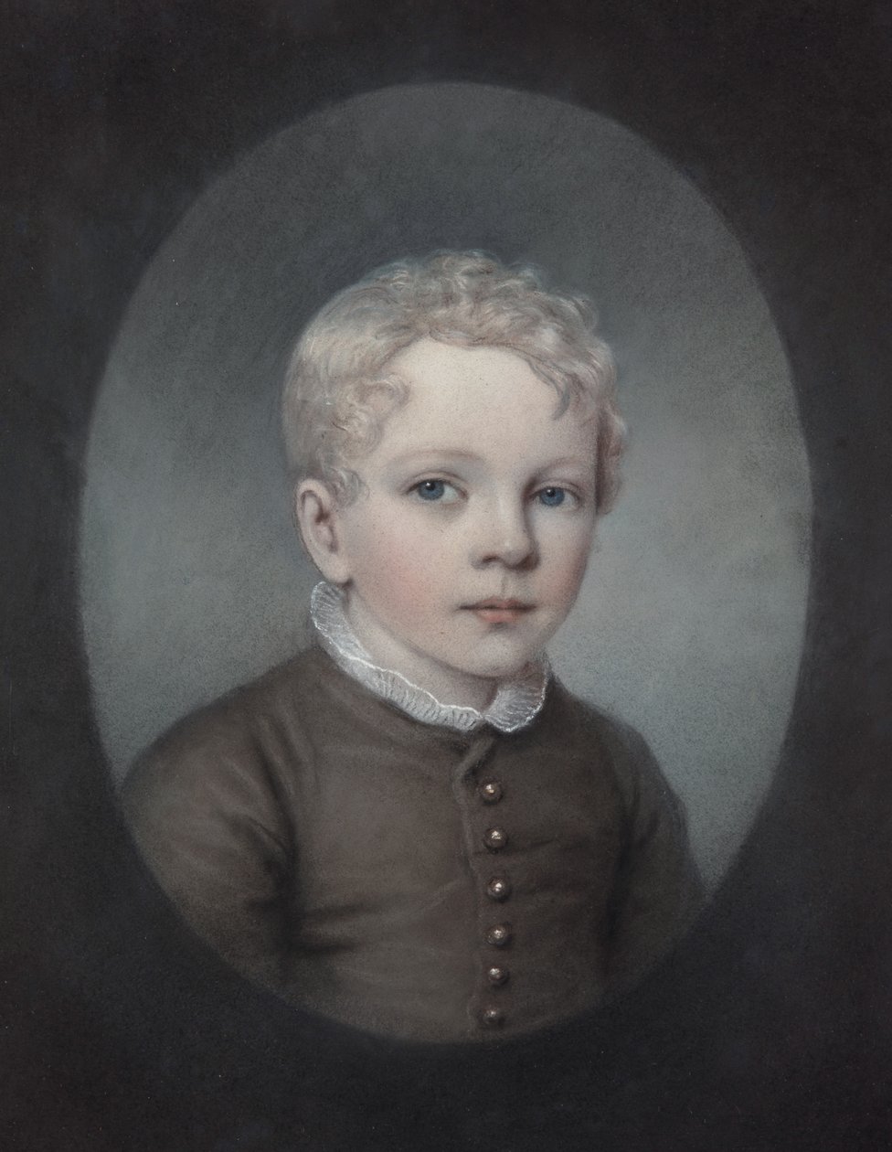 Edgeworth King in a Brown Suit by Rolinda Sharples or Ellen Sharples
