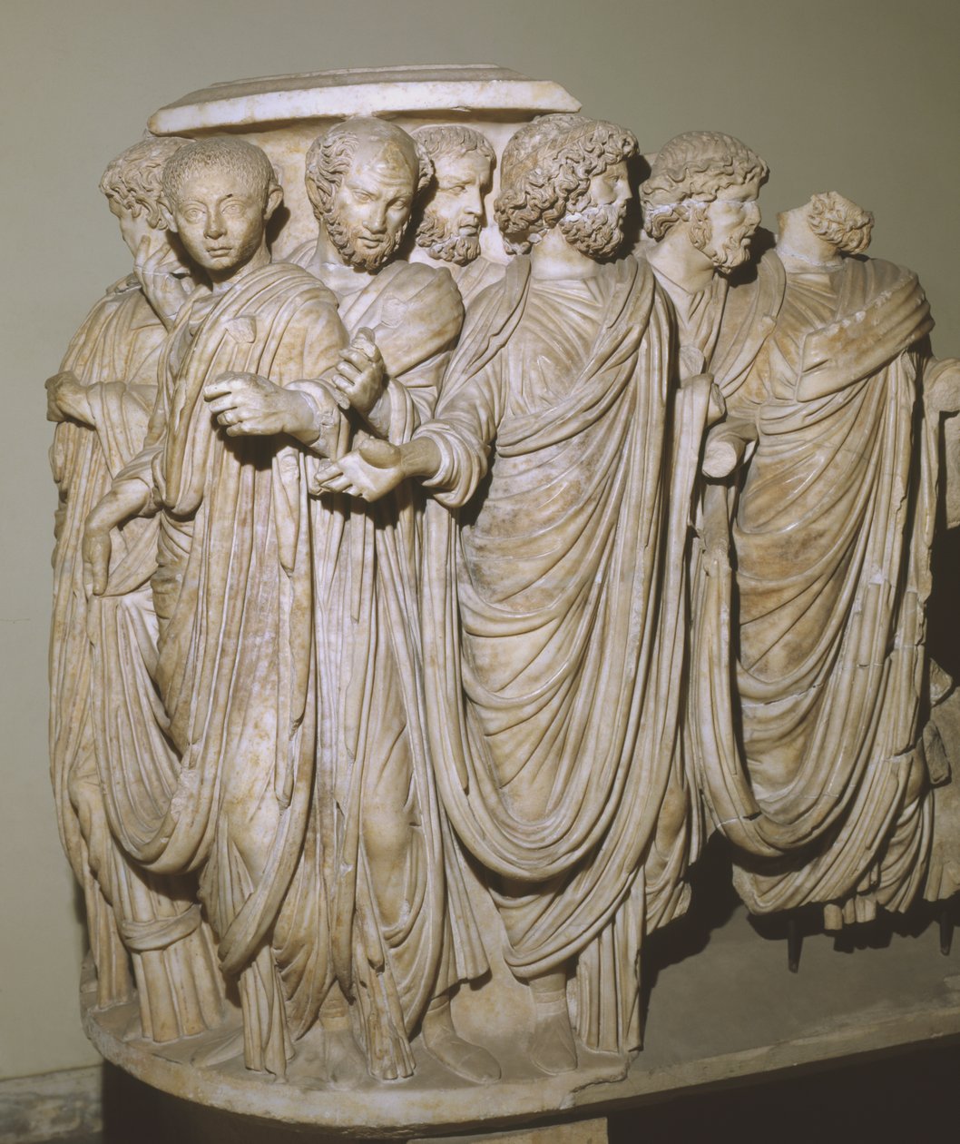 Acilia Sarcophagus by Roman: Premium art reproduction